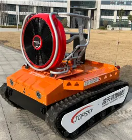Topsky Explosion proof fire extinguishing and smoke exhaust robot