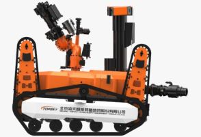 Topsky Firefighting smoke exhaust and fire extinguishing robot