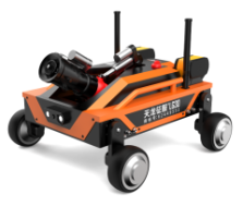 Topsky Portable electric wheel four-wheel drive fire fighting robot