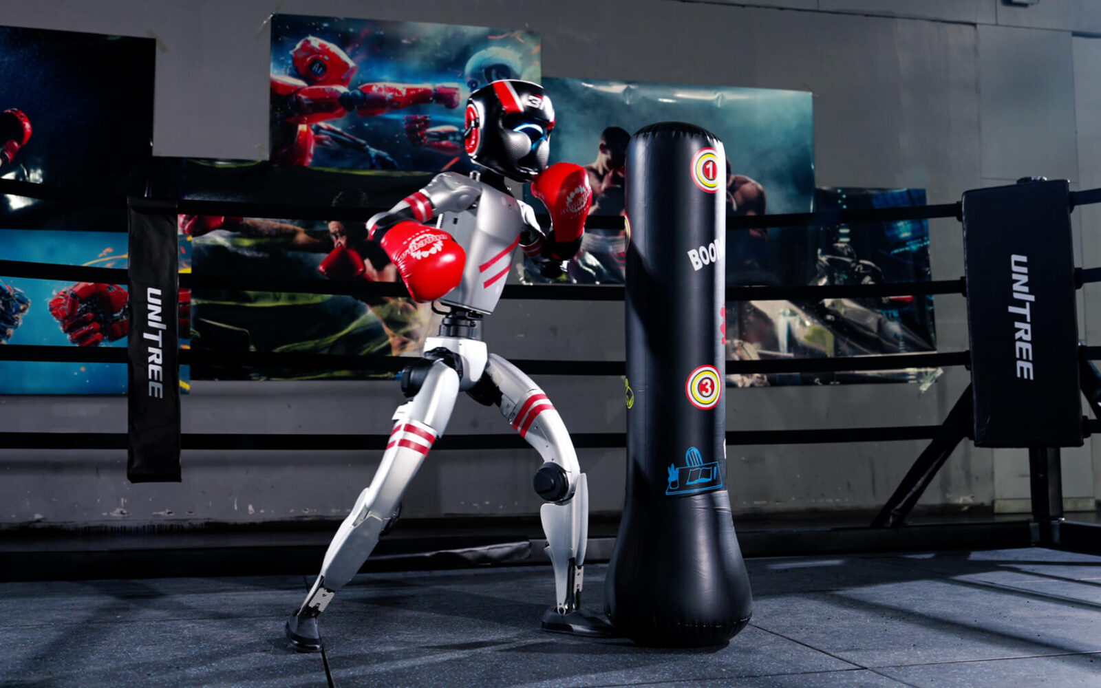 Unitree G1-Boxing Iron Fist King Humanoid Robot