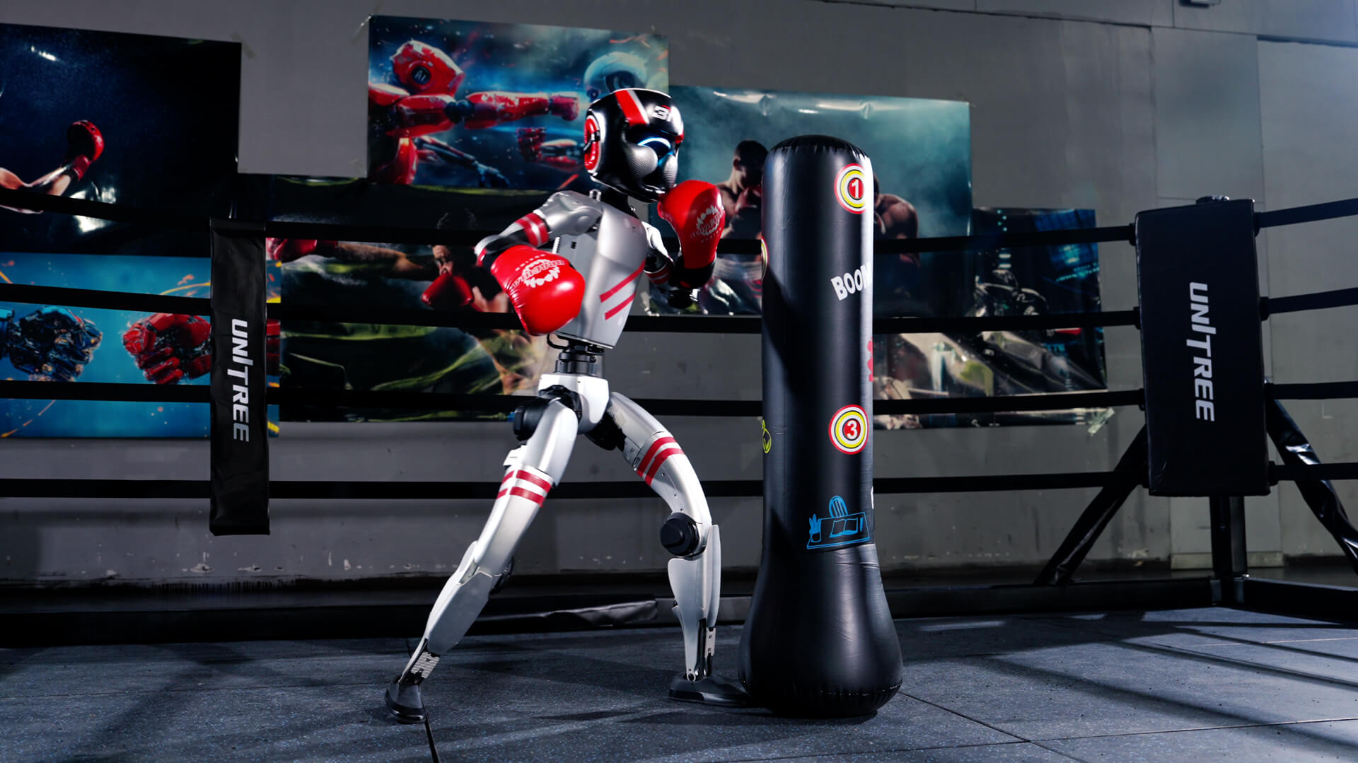 Unitree G1-Boxing Iron Fist King Humanoid Robot