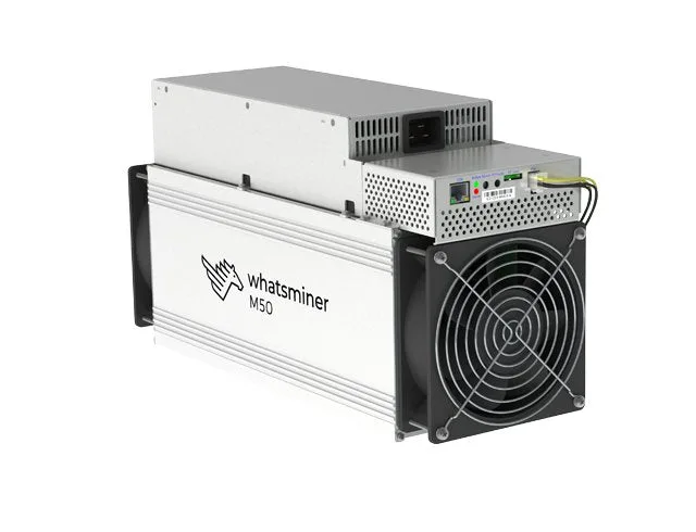 MicroBT Whatsminer M50S++ Bitcoin Miner (154 - 158 Th/s)