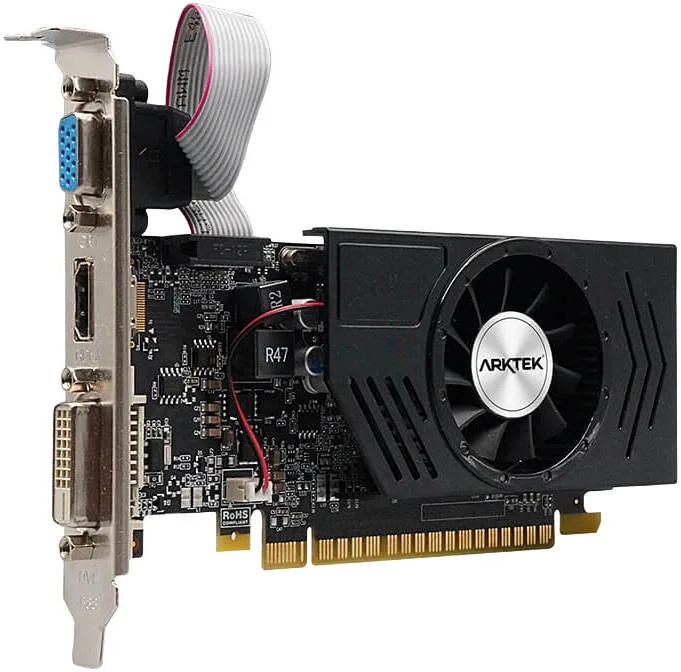 ARKTEK NVIDIA GeForce GT730 4GB Low-Profile Graphics Card, DDR3 128-Bit Memory, 1333 MHz Memory Clock, 96 Stream Processors | GF108-300/400-A1 - Image 2