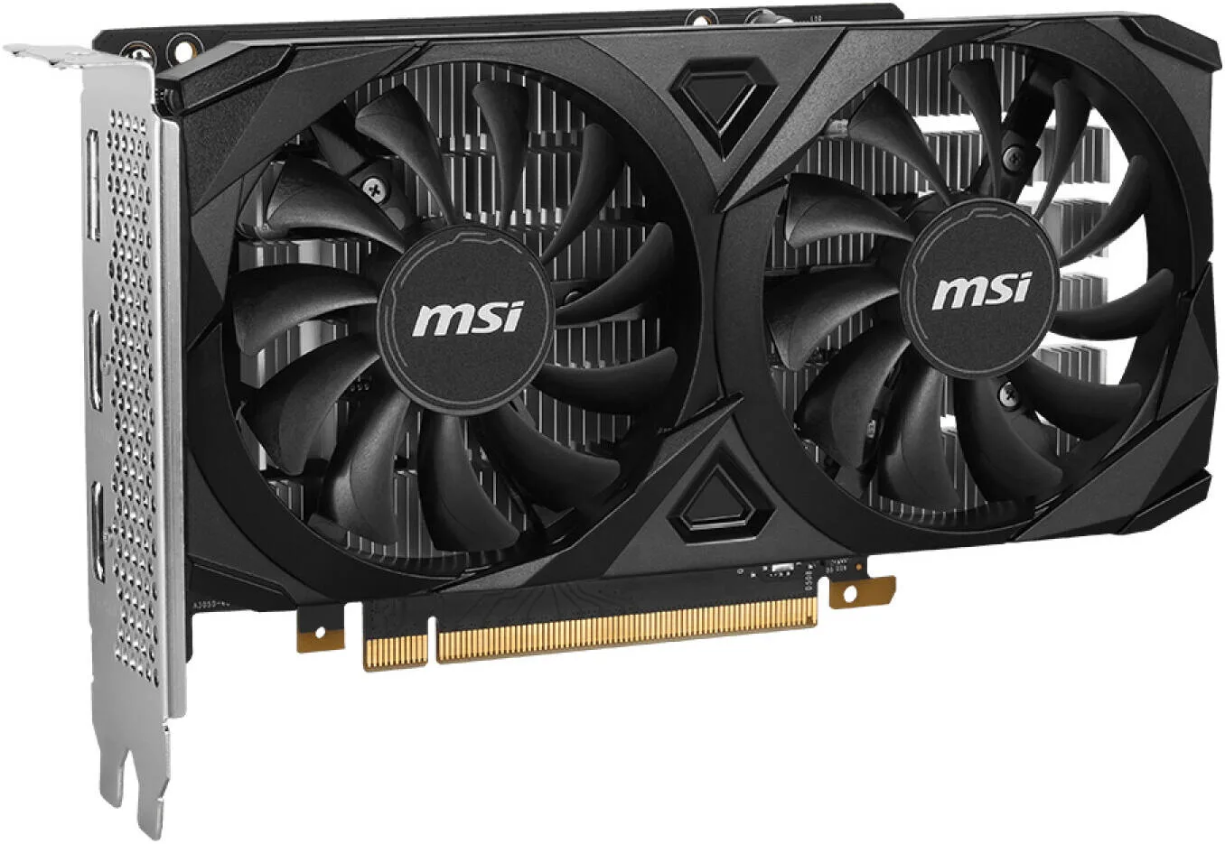 MSI GeForce RTX 3050 VENTUS 2X 6GB OC Graphics Card, GDDR6 96-Bit Memory, 1492 MHz Boost Clock, 14 Gbps Memory Speed, 2304 CUDA Cores, PCI Express Gen 4 x16 | 912-V812-016 - Image 3