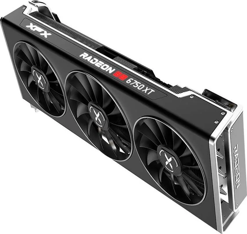 XFX Speedster Merc319 Radeon RX 6750XT Black Gaming Graphics Card, 12GB GDDR6 192 Bit Memory, 2560 Stream Processor, 2324MHz, PCI-E 4.0, AMD RDNA 2, HDMI, DP | RX-675XYTBDP - Image 3