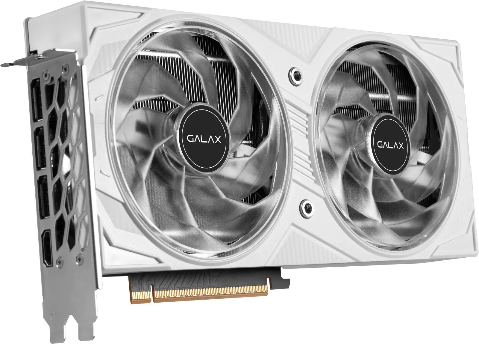Galax GeForce RTX 5060 EX Graphics Card, 8GB GDDR7 128-bit Memory, 2535MHz Boost Clock, 28 Gbps Memory Speed, 3840 CUDA Cores, PCI-Express 4.0, White | 56NSN8MDDBBS - Image 2