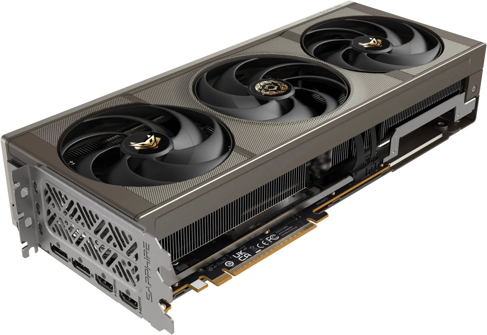 SAPPHIRE NITRO+ AMD Radeon RX 9070 XT OC Crimson Desert Edition Graphics Card, 16GB GDDR6 256-Bit Memory, 3060MHz Boost Clock, 4096 Stream Processor, 20 Gbps Memory Clock, PCI-E 5.0 x16 | 11348-10-20G - Image 2