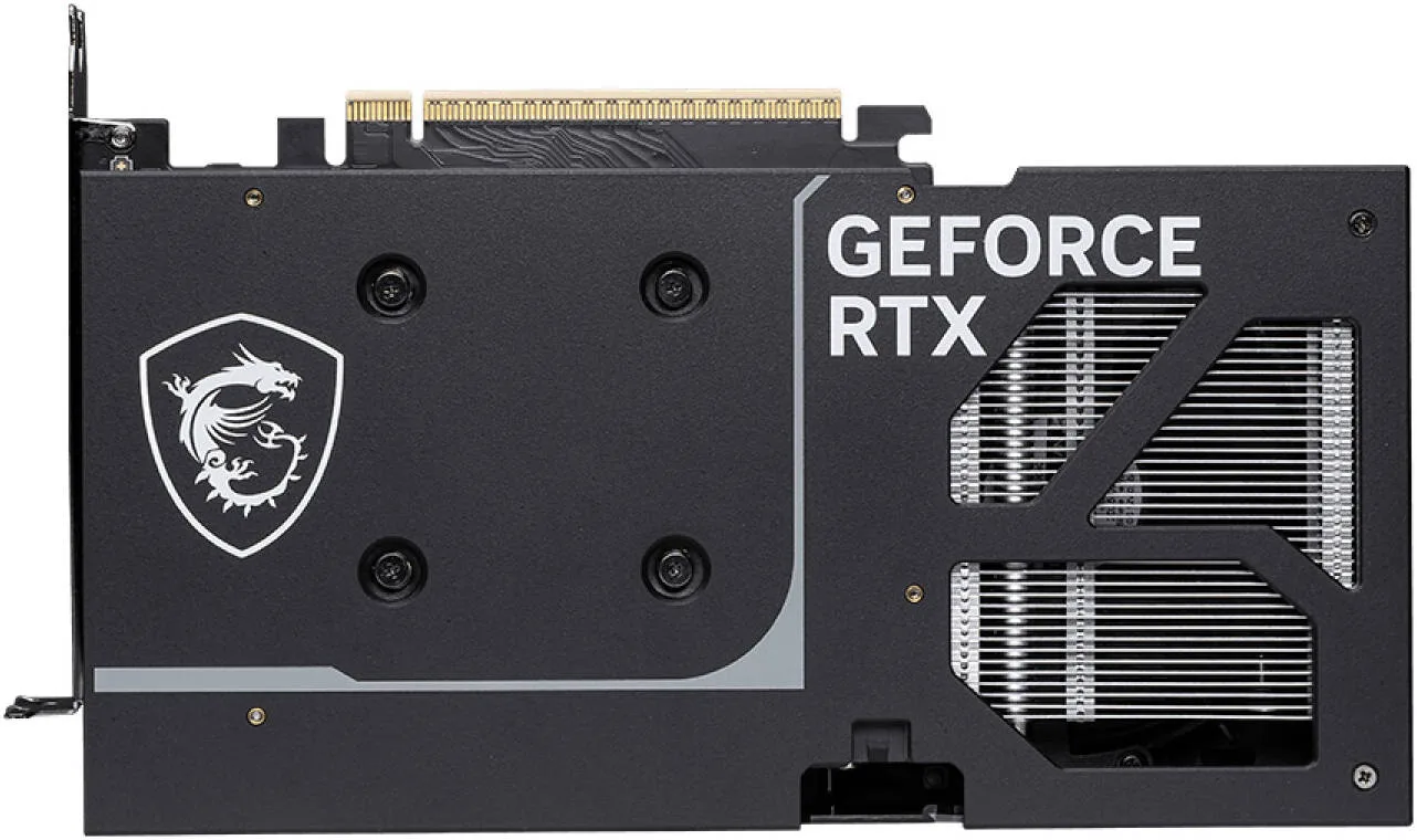 MSI GeForce RTX 5060 Ti VENTUS 2X PLUS Graphics Card, 8GB GDDR7 128-Bit Memory, 2572 MHz Boost Clock, 28 Gbps Memory Speed, 4608 CUDA Cores, PCI Express Gen 5 x16 | 912-V536-051 - Image 4