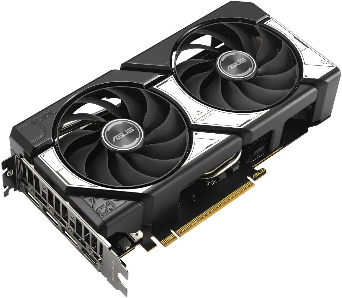 ASUS Dual GeForce RTX 5060 OC Edition Graphics Card, DUAL-RTX5060-O8G, 8GB GDDR7 128-Bit Memory, 2565 MHz Boost Clock, 28 Gbps Memory Speed, 3840 CUDA Cores, PCI Express 5.0 | 90YV0N12-M0NA00 - Image 4