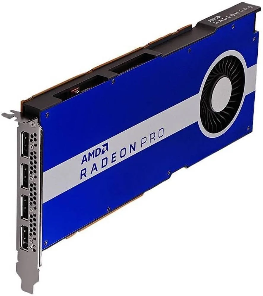 AMD Radeon Pro W5500 Graphics Card, 8GB GDDR6 128-bit Memory, 224 GB/s Memory Bandwidth, 1408 Stream Processors, PCIe 4.0 x16 Interface, 4x DisplayPort 1.4 | 100-506095 - Image 2