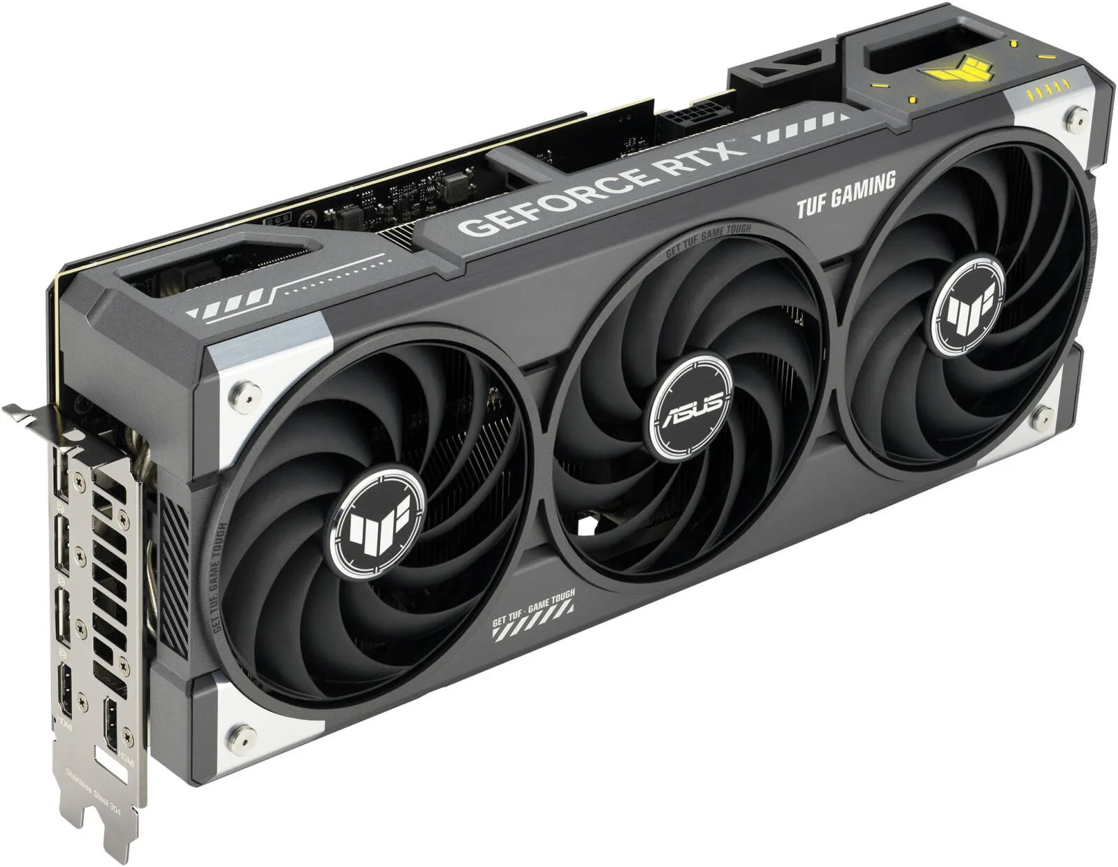 ASUS TUF Gaming GeForce RTX 5070 Ti OC Edition Graphics Card, 16GB GDDR7 256-Bit Memory, 2588 MHz Boost Clock, 8960 CUDA Cores, 28 Gbps Memory Speed, PCI Express 5.0 | 90YV0MD0-M0NA00 - Image 4