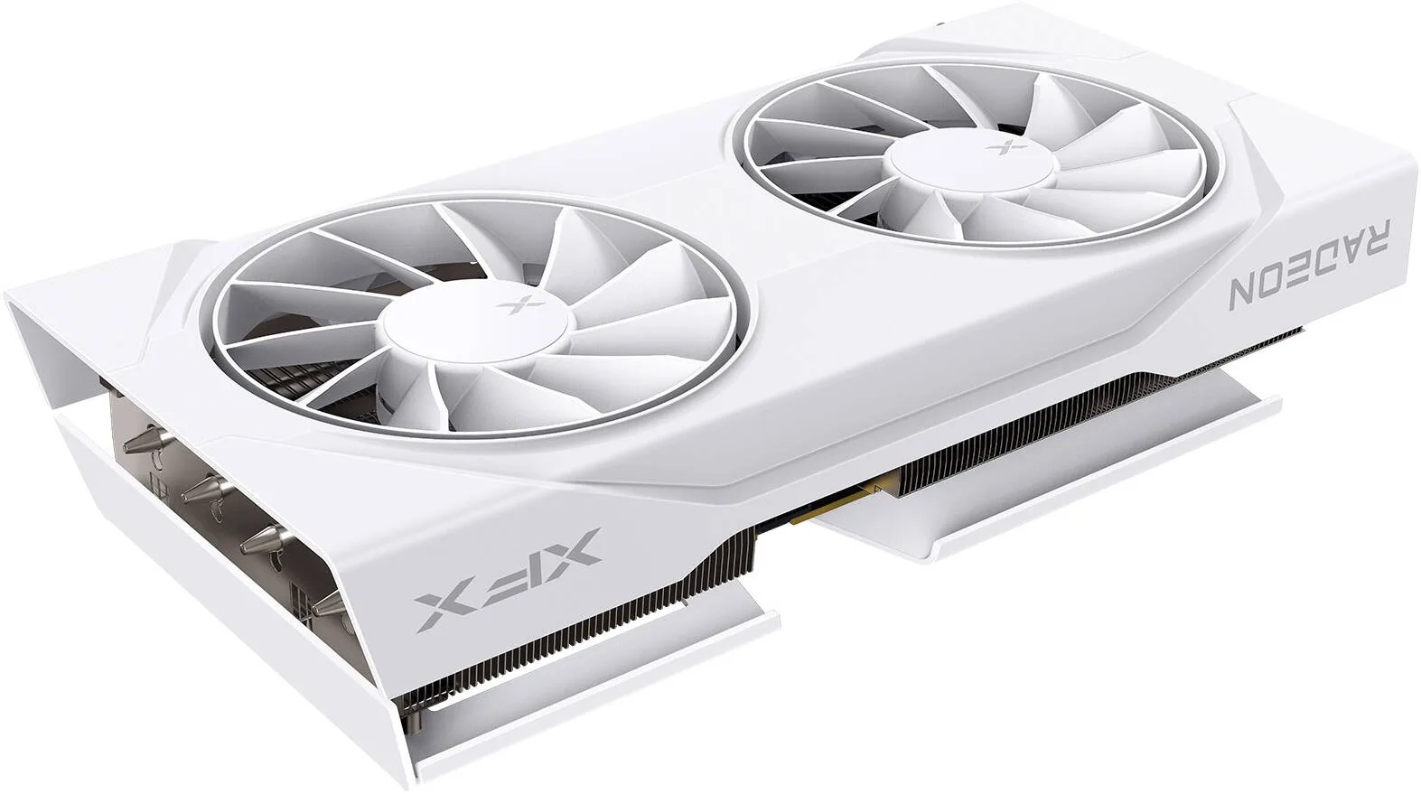 XFX Swift AMD Radeon RX 9060 XT OC Gaming Edition Graphics, 8GB GDDR6 128-Bit Memory, 3320 MHz Boost Speeds, 2048 Stream Processors, 20 Gbps Memory Clock, White | RX-96TSW8GWQ - Image 4