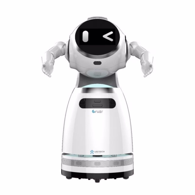 UBTECH Cruzr 1S Intelligent Commercial Service Wheeled Humanoid Robot