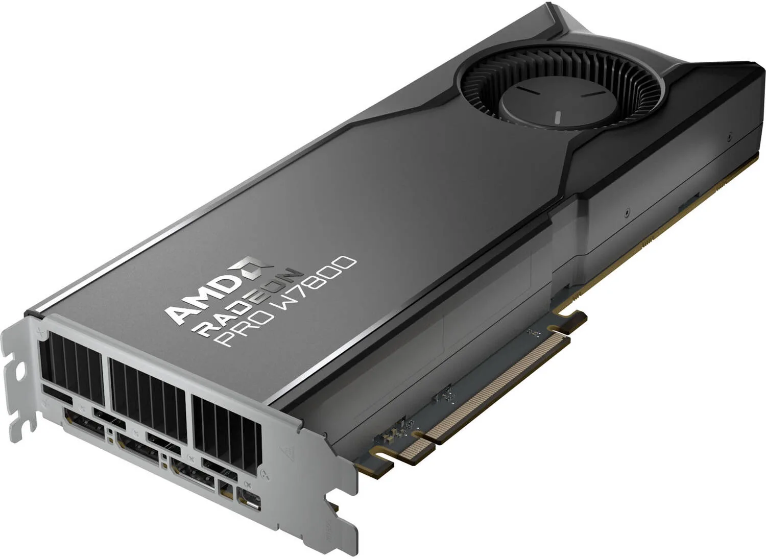 AMD Radeon Pro W7800 Professional Graphics Card, 32GB GDDR6 256-bit Memory, Up to 576 GB/s Memory Bandwidth, 4480 Stream Processors, PCIe 4.0, DisplayPort 2.1 | Mini DisplayPort 2.1 | 100-300000075 - Image 2