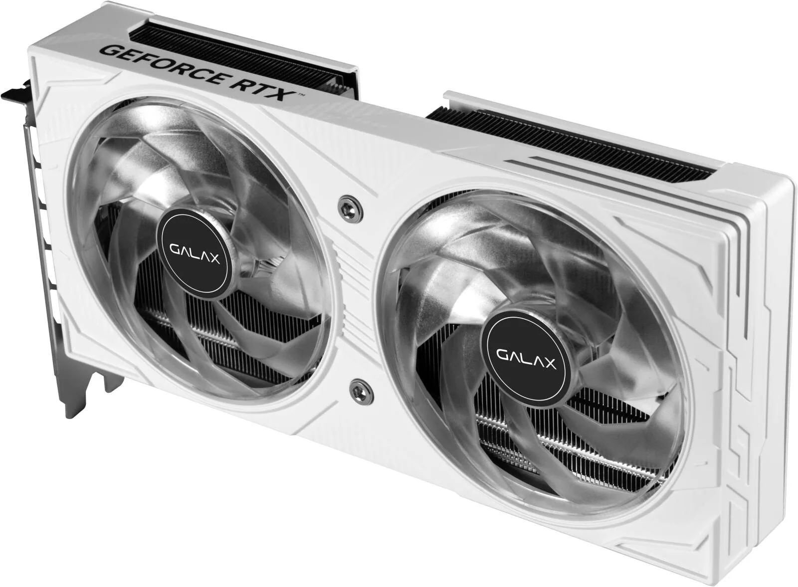 Galax GeForce RTX 5060 EX Graphics Card, 8GB GDDR7 128-bit Memory, 2535MHz Boost Clock, 28 Gbps Memory Speed, 3840 CUDA Cores, PCI-Express 4.0, White | 56NSN8MDDBBS - Image 4