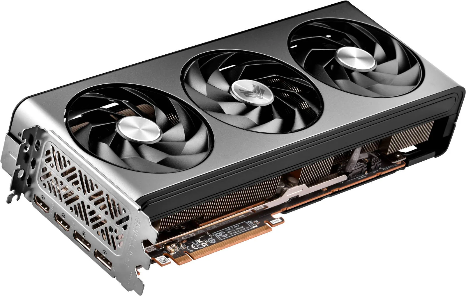 SAPPHIRE NITRO+ AMD Radeon RX 7700 XT Gaming Graphics Card, 12GB DDR6 192 bit Memory, 2599 MHz Boost Clock, 18 Gbps Memory Clock, AMD RDNA 3, PCI E 4.0, 2x HDMI 2x DP | 11335-02-20G - Image 3