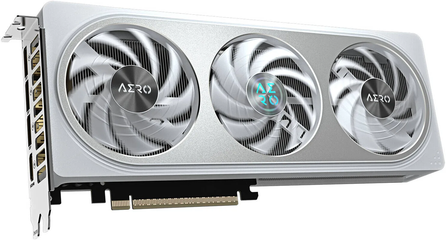 GIGABYTE GeForce RTX 5060 Ti AERO OC Graphics Card, 8GB GDDR7 128-Bit Memory, 2647 MHz Core Clock, 28 Gbps Memory Clock, PCI Express 5.0 | GV-N506TAERO OC-8GD - Image 4