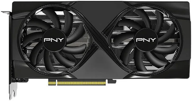 PNY GeForce RTX 5060 Ti 8GB Overclocked Dual Fan Graphics Card, 8GB GDDR7 128-Bit Memory, 2407 MHz Clock Speed, 4608 CUDA Cores, 8x PCI-Express 5.0 | VCG5060T8DFXPB1-O - Image 3