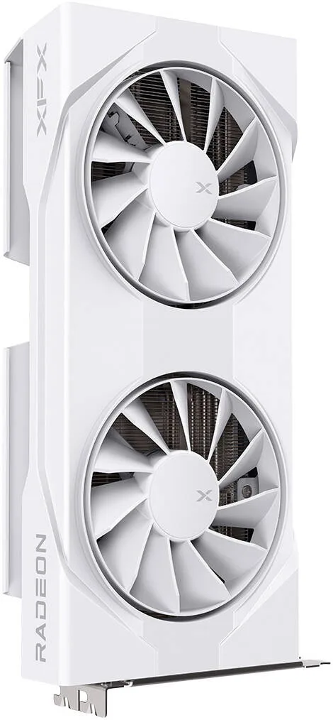 XFX Swift AMD Radeon RX 9060 XT OC Gaming Edition Graphics, 8GB GDDR6 128-Bit Memory, 3320 MHz Boost Speeds, 2048 Stream Processors, 20 Gbps Memory Clock, White | RX-96TSW8GWQ - Image 2