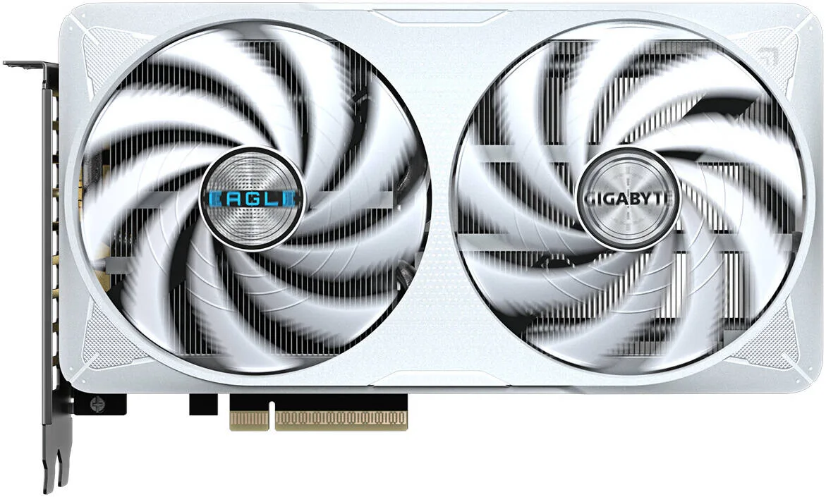 GIGABYTE GeForce RTX 5060 Ti EAGLE OC ICE Graphics Card, 8GB GDDR7 128-Bit, 2617 MHz Core Clock, 28 Gbps Memory Speed, PCI Express 5.0, White | GV-N506TEAGLEOC ICE-8GD - Image 3