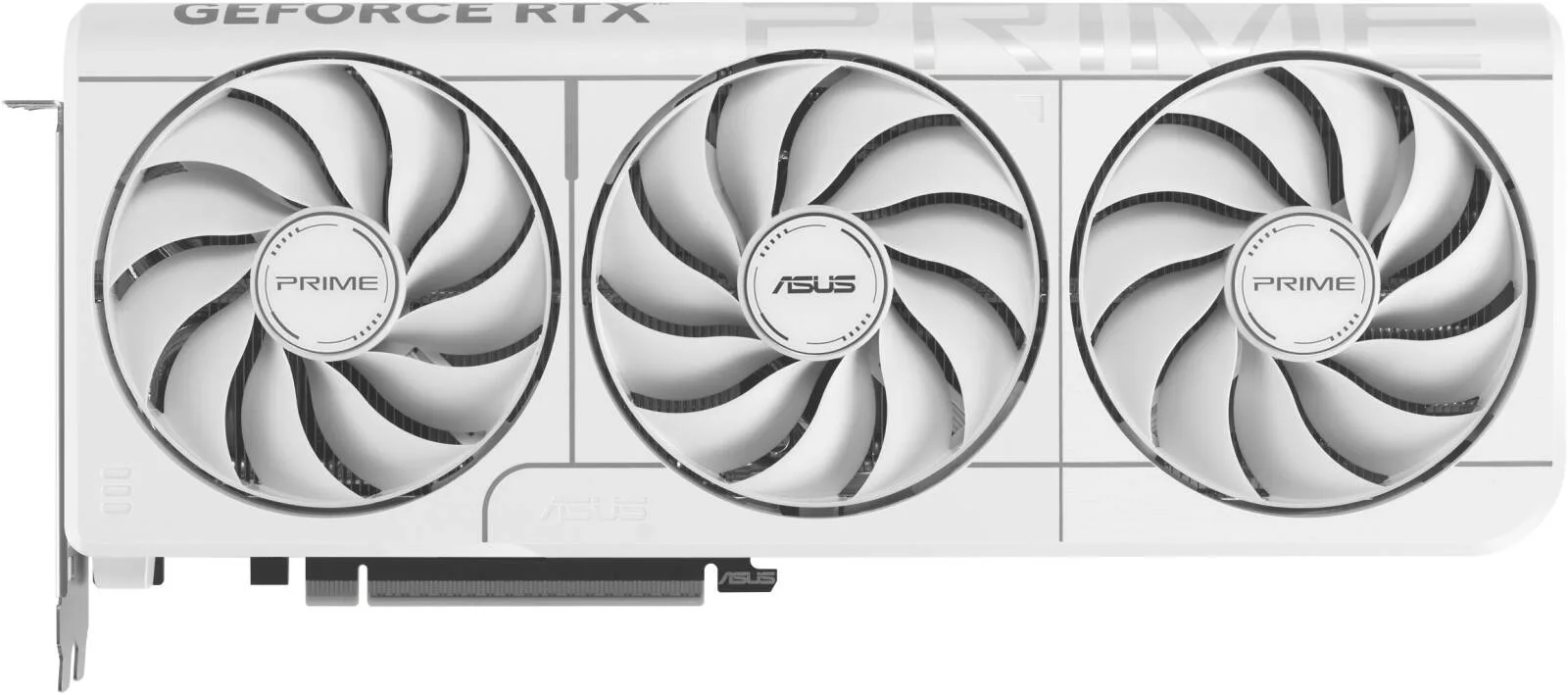 ASUS Prime GeForce RTX 5070 12GB OC Edition Graphics Card, GDDR7 192-Bit Memory, 2557MHz Boost Clock, 6144 CUDA Cores, 28 Gbps Memory Speed, PCI Express Gen 5, White | 90YV0M19-M0NA00 - Image 2