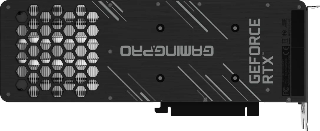 Palit GeForce RTX 3070 GamingPro 8GB OC GPU 256bit GDDR6 Graphics Clock 1500MHz Boost Clock 1770MHz 14Gbps PCI-E 4.0 (LHR) | NE63070S19P2-1041A - Image 2