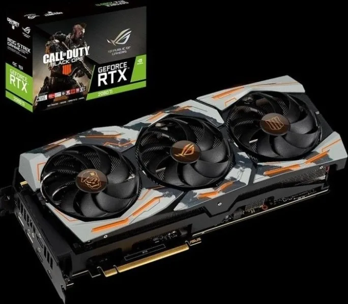ASUS ROG Strix GeForce RTX 2080 Ti OC, Call of Duty Black Ops 4 Edition, COD-BO4-ROG-STRIX-RTX2080TI, 11GB GDDR6, 2x HDMI, 2x DP, USB-C | 90YV0CC3-M0NA00 - Image 4