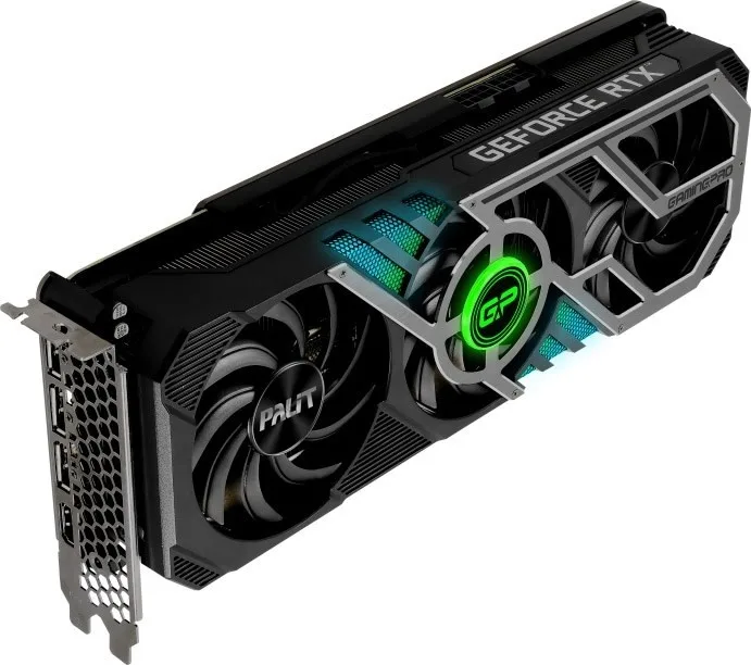 Palit Nvidia GeForce RTX 3080 10GB GamingPro PCI Express 4.0, HDMI and Display Port, 1440MHz GPU, 1710MHz Boost Ampere, Graphics Card (LHR) | NED3080019IA-132AA - Image 3
