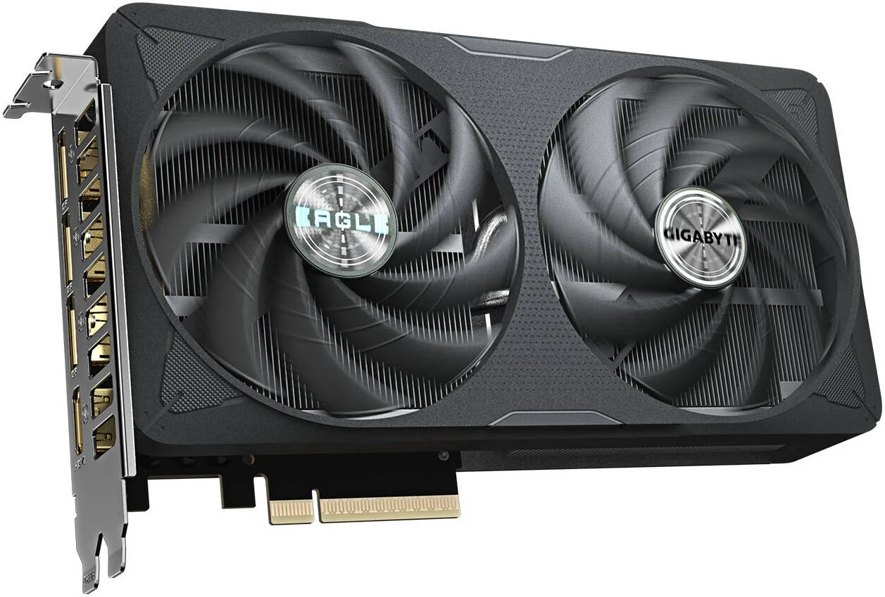 GIGABYTE GeForce RTX 5060 Ti EAGLE OC Graphics Card, 16GB GDDR7 128-Bit Memory, 2617 MHz Core Clock, 28 Gbps Memory Clock, PCI-Express 5.0, Black | GV-N506TEAGLE OC-16GD - Image 4
