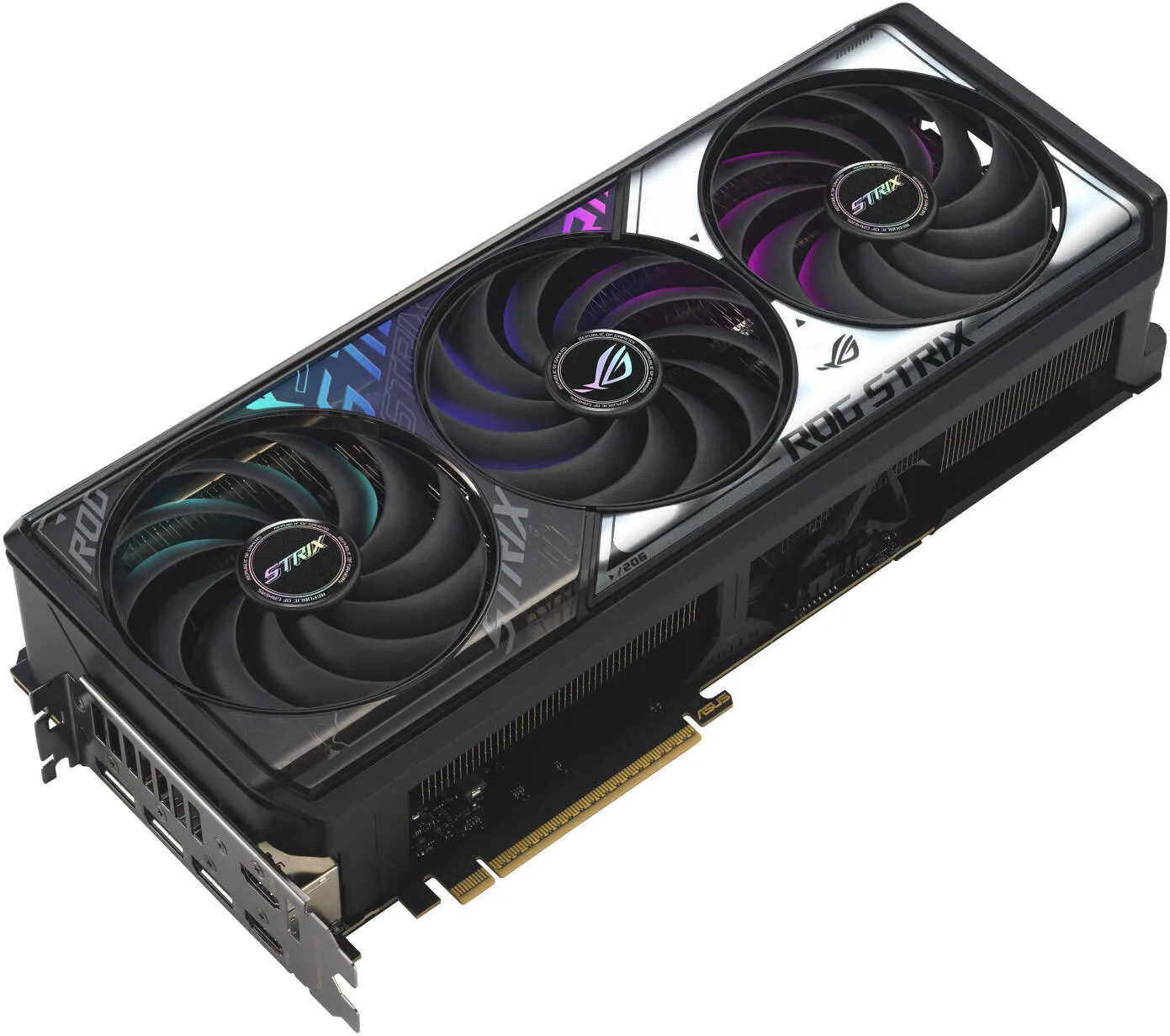 ASUS ROG Strix GeForce RTX 5070 Ti OC Edition Graphics Card, 16GB GDDR7 256-Bit Memory, 2602 MHz Boost Clock, 8960 CUDA Cores, 28 Gbps Memory Speed, PCI Express 5.0 | 90YV0M90-M0NA00 - Image 4