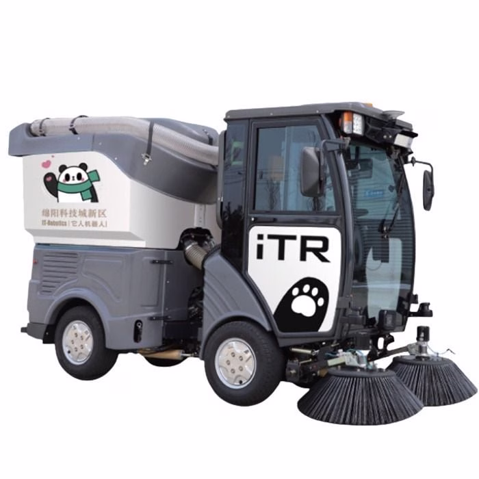 iTR OM1 Outdoor Municipal Street Sweeper