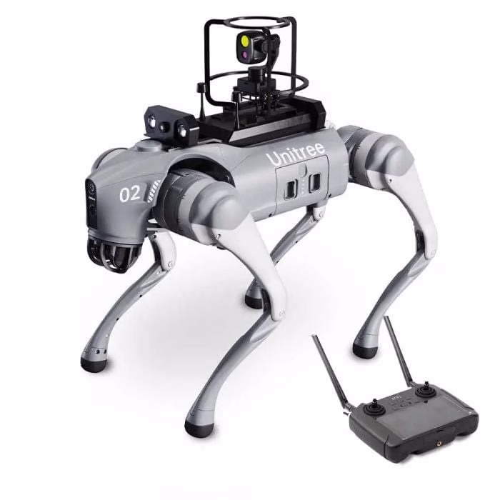 Unitree Go2-W Ent- Mtptz Wheeled Quadruped Robot Dog (Go2-W Ent-U5)