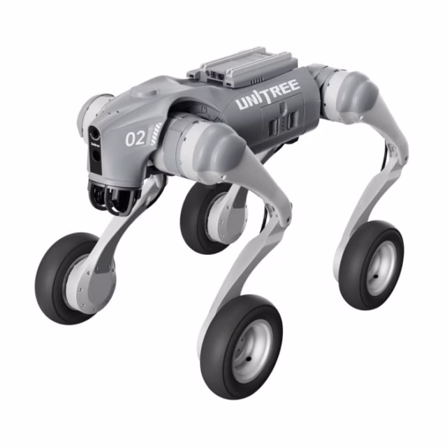 Unitree Go2-W Standard Wheeled Quadruped Robot Dog (Go2-W-U1)