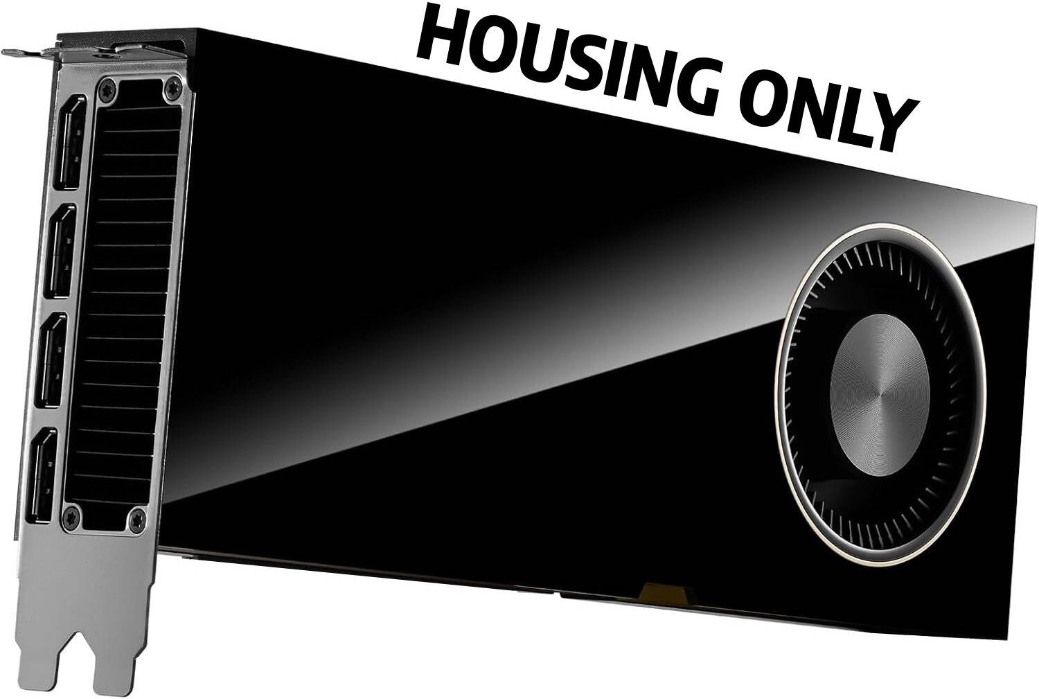 NVIDIA RTX 6000 Ada Generation Graphics Card Housing Only, Black