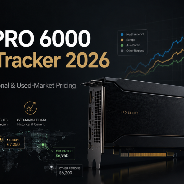 RTX PRO 6000 price tracker