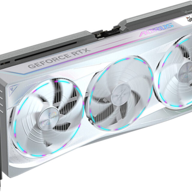GIGABYTE AORUS GeForce RTX 5090 Master Ice Graphics Card 32GB GDDR7 | GV-N5090AORUSM ICE-32GD