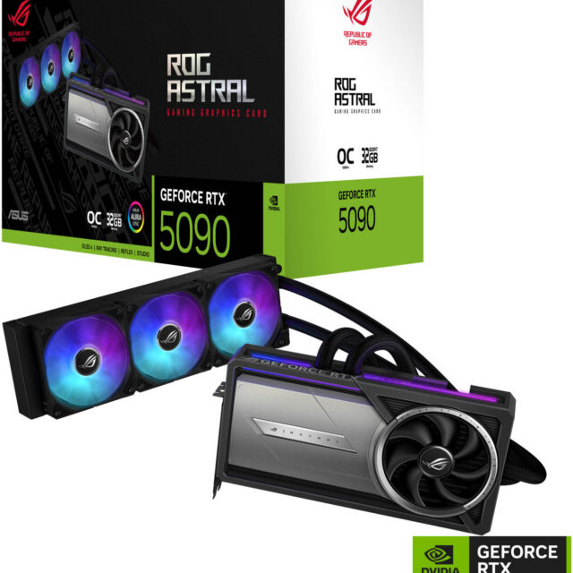 ASUS ROG Astral LC GeForce RTX 5090 OC Edition Graphics Card 32GB GDDR7 | 90YV0LW2-M0NA00