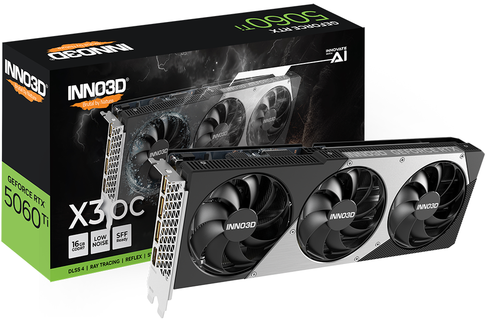 Inno3D GeForce RTX 5060 Ti X3 OC 16GB