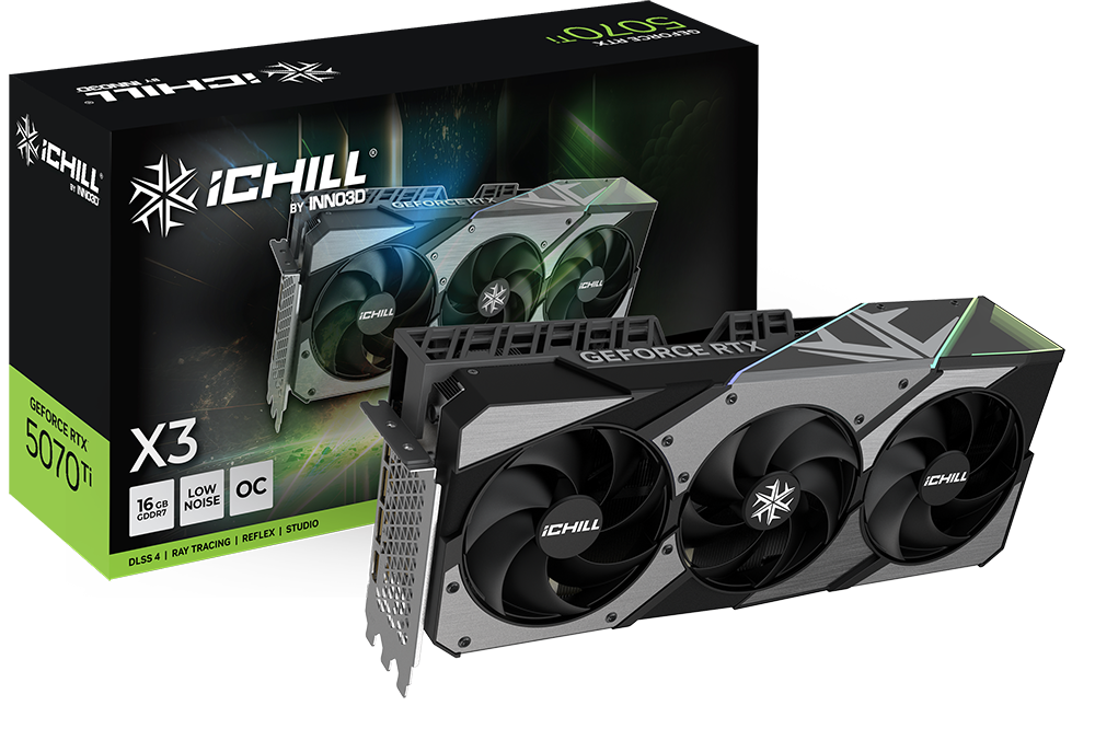 Inno3D GeForce RTX 5070 Ti iCHILL X3