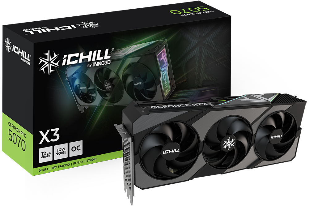 Inno3D GeForce RTX 5070 iCHILL X3