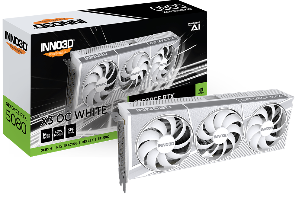 Inno3D GeForce RTX 5080 X3 OC WHITE