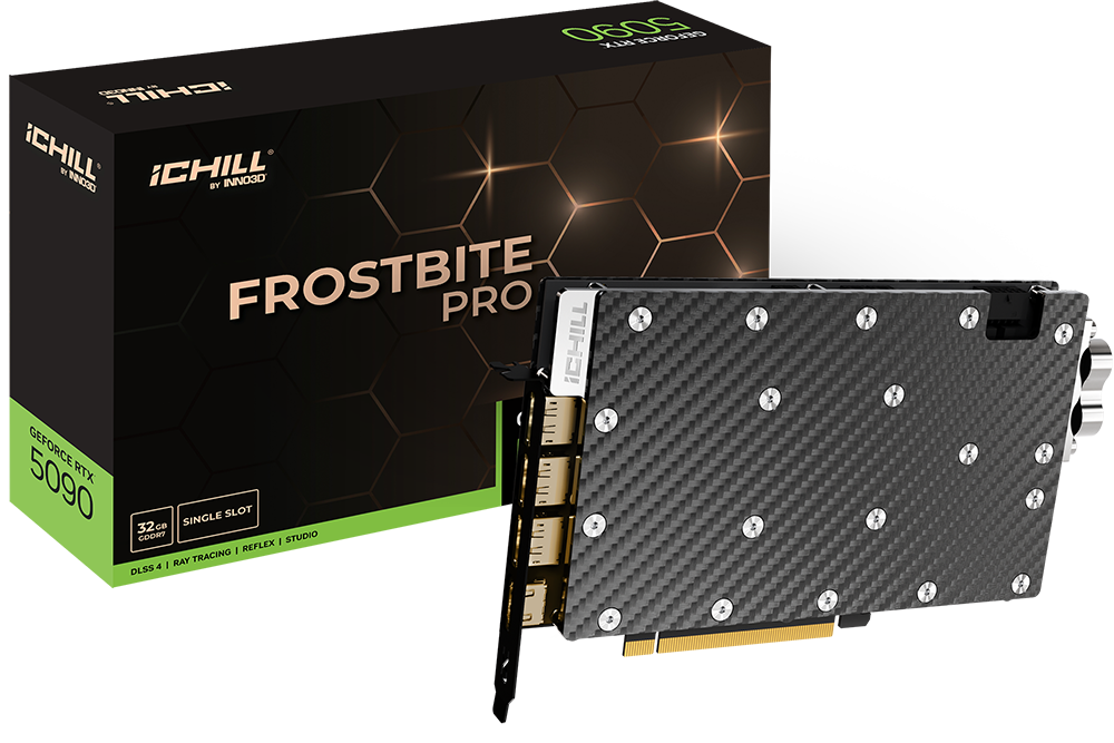 Inno3D GeForce RTX 5090 iCHILL FROSTBITE PRO