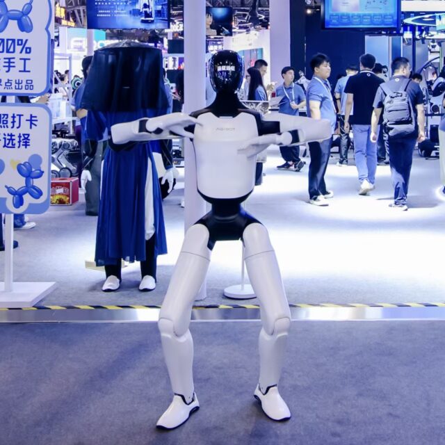 AGIBOT A3 Ultra humanoid robot at WAIC 2026
