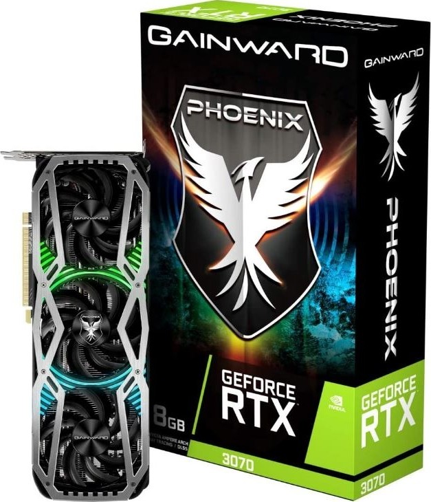 Gainward GeForce RTX 3070 Phoenix V1 Edition Graphics Card 8GB GDDR6 | NE63070019P2-1041X