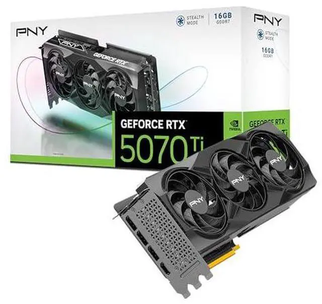 PNY GeForce RTX 5070 Ti OC Triple Fan 16GB