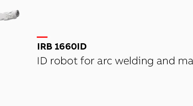 ABB IRB 1660ID Industrial Robot