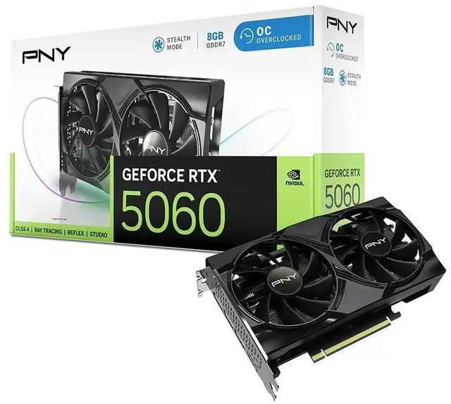 PNY GeForce RTX 5060 OC Dual Fan 8GB