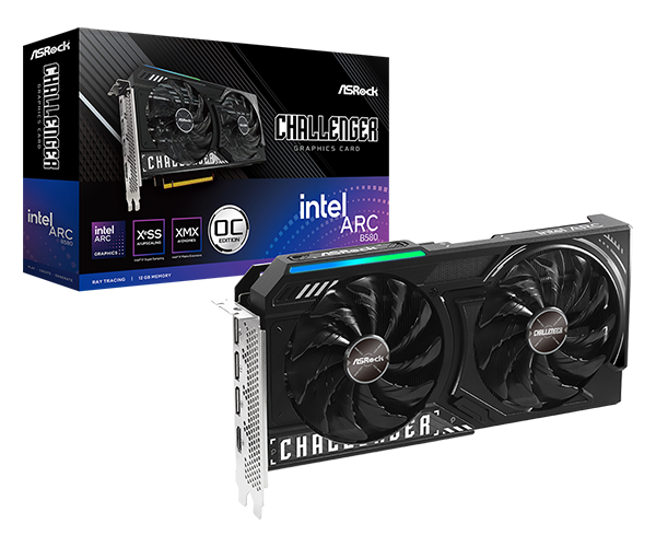 ASRock Intel Arc B580 Challenger 12GB OC