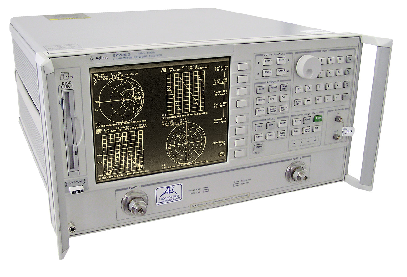Keysight 8722ES Vector Network Analyzer Test & Measurement Instrument