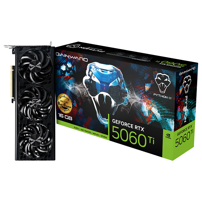 Gainward GeForce RTX 5060 Ti Python III OC 8GB